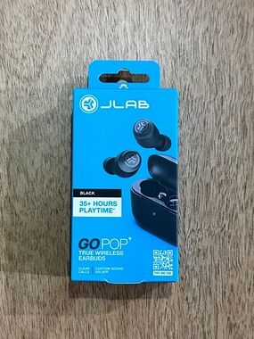 JLab Go Air Pop Bluetooth Earbuds, True Wireless with Charging Case